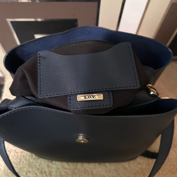 Navy bucket bag - Picture 3 of 7